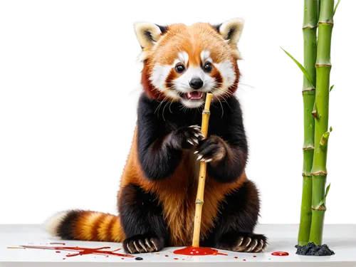 red panda,bamboo,bamboo flute,lucky bamboo,bamboo curtain,bamboo scissors,firefox,pandabear,chop sticks,lun,kung fu,anthropomorphized animals,chinese panda,bamboo shoot,auspicious,mozilla,cleanup,panda,chopstick,pan flute,Conceptual Art,Graffiti Art,Graffiti Art 08