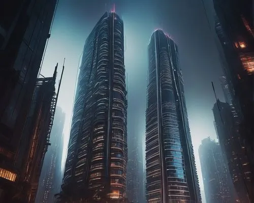 barad,dystopian,highrises,ctbuh,skyscrapers,futuristic architecture,skyscraper,high rises,coruscant,dubai marina,the skyscraper,metropolis,urban towers,cybercity,guangzhou,supertall,arcology,bladerunner,cyberpunk,dubia,Photography,Black and white photography,Black and White Photography 11