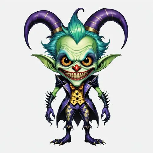 vladislaus,gobbo,christmas imp,mwonzora,majora,leemon,Illustration,Abstract Fantasy,Abstract Fantasy 11