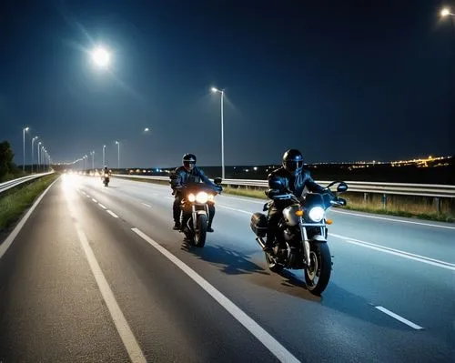 nightriders,nightride,nightrider,night highway,motorcyclists,bike lamp,bikers,motorcycling,highway lights,light trails,light trail,motorcycle tours,motorbikes,speeders,motorcyling,motorcyles,riders,motorcades,motocyclisme,easyriders,Photography,General,Realistic