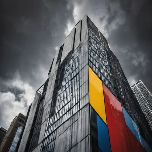 abstract corporate,building block,mondrian,skycraper,building blocks,commerzbank,office buildings,shard of glass,ctbuh,megacorporation,pc tower,lexcorp,elphi,glass facade,skyscraper,mondriaan,bauhaus,tall buildings,towergroup,urban towers,Art,Artistic Painting,Artistic Painting 43