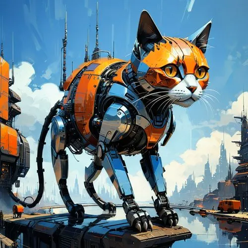 garrison,citycat,gatab,catmull,cat warrior,orange tabby cat,orange tabby,tiger cat,cat vector,alleycat,foxhound,red tabby,wildstar,worldcat,tomcats,calico cat,breed cat,catclaw,ruettiger,alley cat,Conceptual Art,Sci-Fi,Sci-Fi 01