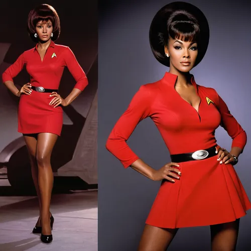 joan collins-hollywood,red tunic,model years 1958 to 1967,retro women,60's icon,stewardess,star trek,ford galaxy,model years 1960-63,starship,trek,retro paper doll,sheath dress,ester williams-hollywood,retro woman,man in red dress,flight attendant,lady in red,illogical,40 years of the 20th century,Conceptual Art,Daily,Daily 08