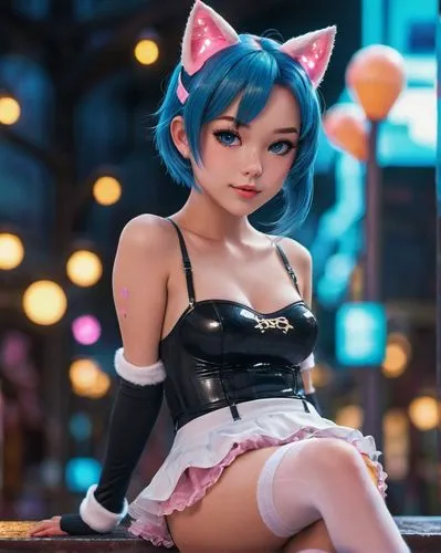 kotobukiya,3d figure,japanese doll,hatsune miku,female doll,doll cat,dollfie,model doll,anime 3d,doll paola reina,artist doll,japanese kawaii,doll figure,realdoll,fashion doll,plastic model,game figure,cat ears,anime japanese clothing,fashion dolls,Photography,General,Sci-Fi