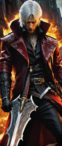 sanji,dodge warlock,tyrion lannister,fire background,heroic fantasy,fire master,blade,assassin,dragon slayer,fire devil,witcher,swordsman,nero,prejmer,smouldering torches,howl,fullmetal alchemist edward elric,firethorn,dragon slayers,dragon fire,Conceptual Art,Oil color,Oil Color 08