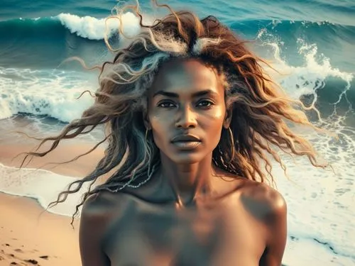 beautiful nude female 25 35 from brazil infront of the sea wave,a beautiful woman on a beach near the ocean,nubian,somalia,ciara,vinoodh,beyonc,tirunesh