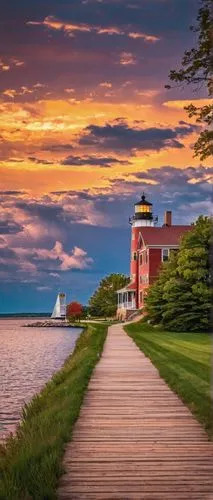 pei,red lighthouse,crisp point lighthouse,maine,mackinac island,thimble islands,duluth,lighthouse,lake superior,mackinac,hanko,bemidji,ludington,light house,petoskey,wayzata,cape cod,mattapoisett,rimouski,upper michigan,Illustration,Japanese style,Japanese Style 06