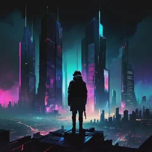 cyberpunk,cybercity,dystopian,cityscape,cyberworld,dystopias,cyberia,dystopia,cybertown,neuromancer,sentinel,polara,synth,nima,futuregen,wanderer,kinkade,futuristic,digitalism,futuristic landscape,Conceptual Art,Fantasy,Fantasy 10