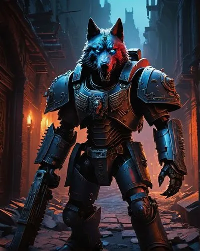 wolstein,redemptor,armiger,berzerker,cat warrior,scourge,hyzaar,kommandos,dakka,marauder,brute,kornak,shadowboxer,hellhounds,purgatoire,kharas,wolfenstein,enforcer,blazkowicz,crashguard,Art,Artistic Painting,Artistic Painting 05