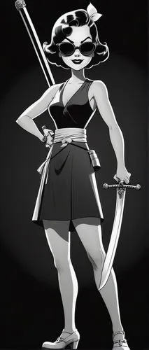 naginata,female warrior,hoplite,swordswoman,kenjutsu,Illustration,Retro,Retro 18