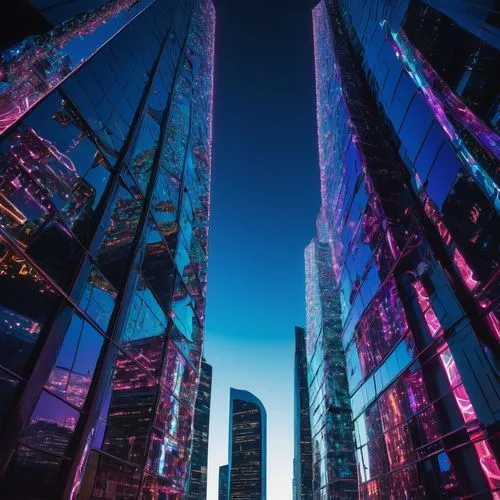 glass building,vdara,cybercity,glass facades,urbis,urban towers,ctbuh,undershaft,taikoo,songdo,skyscrapers,glass facade,potsdamer platz,transbay,glass wall,financial district,shard of glass,azrieli,city at night,shinjuku,Illustration,Abstract Fantasy,Abstract Fantasy 04