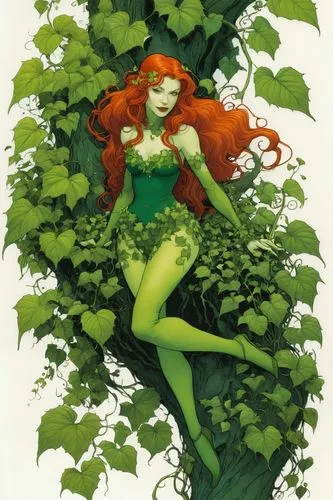 background ivy,ivy,siryn,mcniven,macniven,dryad,ophelia,green mermaid scale,mera,madelyne,starfire,rusalka,enchantress,seelie,melusine,ariel,titania,ivy frame,kudzu,verdant,Illustration,Realistic Fantasy,Realistic Fantasy 04