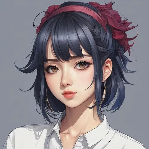 marinette,shimei,kawakami,yanmei,seiran,jurata,longmei,girl portrait,hinata,krita,qianwen,takemi,himawari,jiarui,wip,eiko,megumi,yongmei,tadashi,rei,Illustration,Realistic Fantasy,Realistic Fantasy 07