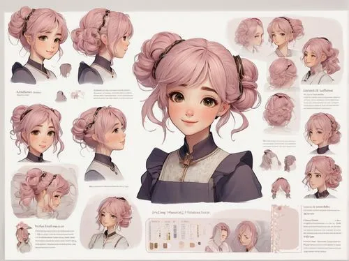 hairstyles,layered hair,pink hair,hairstyle,cinnamon girl,the long-hair cutter,updo,cinnamon roll,tying hair,honmei choco,kotobukiya,camellia,hair clips,pink scrapbook,anime girl,natural cosmetic,luka,artist doll,cg artwork,precious,Photography,Documentary Photography,Documentary Photography 24