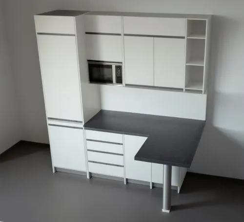 agile and nice environment for a new colorful bed and breakfast a service kitchen with minimal accessories and doors with groove without handles all the spaces are designed in a coherent way to give p