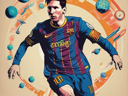 barca,vector graphic,footballer,vector illustration,vector image,vector art,the leader,wpap,leo,soccer player,net sports,goalkeeper,wall & ball sports,soccer,player,barcelona,vector design,adobe illustrator,football player,the ball,Conceptual Art,Sci-Fi,Sci-Fi 29