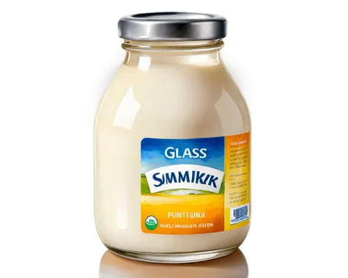 mayonnaise,béarnaise sauce,béchamel sauce,glass of milk,clam sauce,crème anglaise,condensed milk,cream liqueur,ranch dressing,sweetened condensed milk,non-dairy creamer,almond milk,mayonaise,egg white,saltshaker,thousand island dressing,jar,glass jar,a glass of,milk bottle,Illustration,Paper based,Paper Based 24