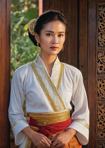 vietnamese woman,miss vietnam,chạo tôm,kaew chao chom,indonesian women,traditional costume,hanbok,balinese,ao dai,ulun danu,chiang mai,asian costume,wat huay pla kung,vietnamese,myanmar,phayao,gỏi cuốn,chả lụa,javanese,mì quảng,Illustration,Retro,Retro 16