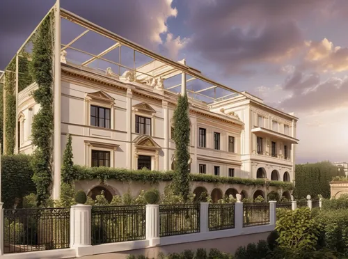 bendemeer estates,palazzo,luxury property,luxury real estate,casa fuster hotel,terraces,garden elevation,gold stucco frame,appartment building,private estate,villa balbiano,villa cortine palace,townho