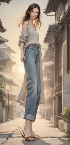 japanese background,diaochan,shenmue,asian vision,japanese woman,taisha,jeans background,manhua,oriental painting,vaanii,daoism,gion,wuxia,daiyu,yokozuna,imaginasian,oriental princess,shannxi,asian culture,korean culture,Digital Art,Ink Drawing