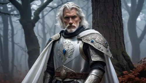 aegon,mengsk,wallonien,glorfindel,male elf,elendil,thingol,irminsul,uther,silmarillion,gondolin,arthurian,geralt,drizzt,nargothrond,eisenhardt,northmen,celeborn,gisulf,beleriand,Illustration,Black and White,Black and White 24