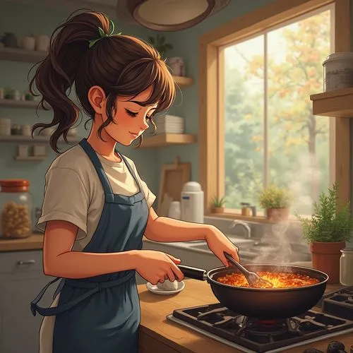 girl in the kitchen,mabel,giaimo,food and cooking,cooking book cover,cooktop