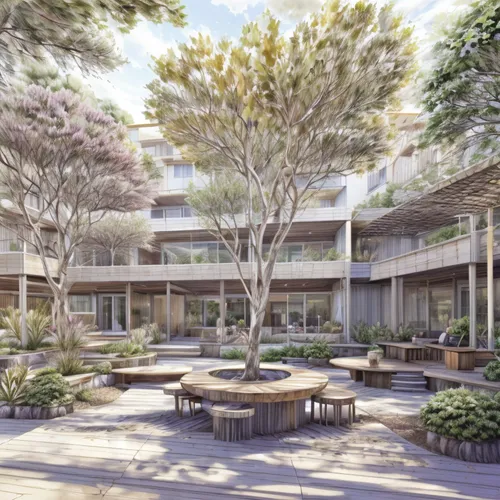 garden design sydney,landscape design sydney,landscape designers sydney,barangaroo,houston texas apartment complex,hoboken condos for sale,courtyard,residences,condominium,3d rendering,inlet place,appartment building,apartment complex,apartments,an apartment,archidaily,residential,garden elevation,hotel complex,roof garden