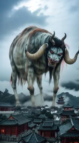 qilin,yamantaka,rakshasa,tribal bull,gennosuke,tanox,katsumata,bukoshi,tsathoggua,mangunkusumo,daojin,yashima,kaido,mononoke,panduru,ugetsu,yokai,guozhu,sanfeng,gagaku