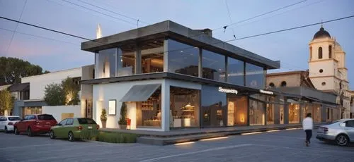 modern house,cubic house,vivienda,lofts,private house,two story house