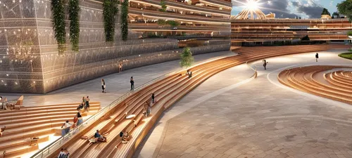 terraces,largest hotel in dubai,school design,multi storey car park,monaco,trajan's forum,jewelry（architecture）,block balcony,multistoreyed,archidaily,the boulevard arjaan,3d rendering,hotel complex,corten steel,amphitheater,hotel w barcelona,urban design,futuristic architecture,celsus library,oval forum