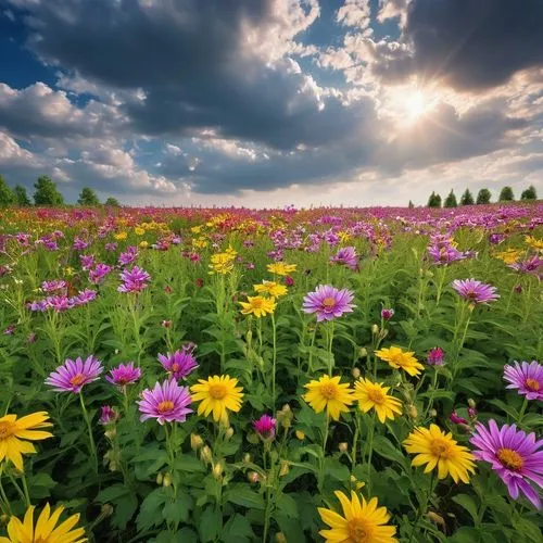 field of flowers,flower meadow,flower field,blanket of flowers,flowering meadow,meadow flowers,flowers field,meadow landscape,blooming field,splendor of flowers,sea of flowers,summer meadow,spring meadow,wildflowers,flower background,wild flowers,wildflower meadow,small meadow,wild meadow,flower garden,Photography,General,Realistic