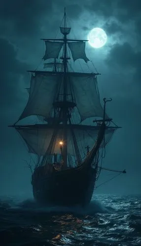 ghost ship,galleon,sail ship,sea sailing ship,pirate ship,sailing ship,Photography,General,Fantasy