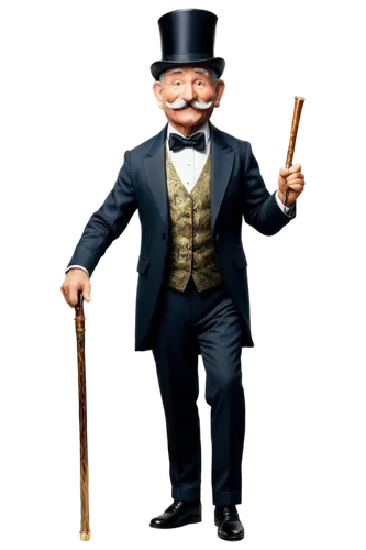 topham,conductor,lenderman,legman,bartitsu,gas lamp,plutocrat,flambard,copperman,burgermeister,banker,businessman,headwaiter,auctioneer,goldstick,nutcracker,gold trumpet,black businessman,golden candlestick,magician,Illustration,Paper based,Paper Based 02