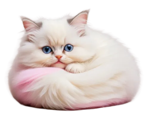 himalayan persian,birman,cute cat,fluffernutter,snowbell,pink cat,kittenish,doll cat,cat kawaii,white cat,kittu,ragdoll,cats angora,marshmallow,blossom kitten,fat cat,real marshmallow,furball,cat image,fuzzball,Conceptual Art,Daily,Daily 14