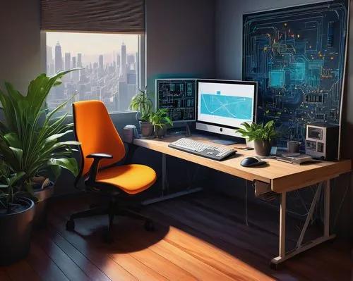 computer workstation,working space,modern office,blur office background,computer room,desk,office desk,workspace,workspaces,workstations,work space,wooden desk,fractal design,computable,creative office,home office,workstation,apple desk,deskpro,modern room,Illustration,Vector,Vector 13