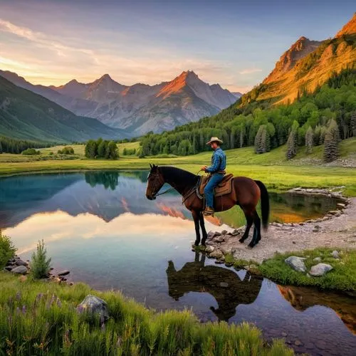 altai,nature of mongolia,nature mongolia,mongolia,horseback riding,inner mongolian beauty,Illustration,American Style,American Style 03