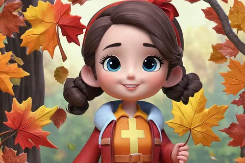 autumn icon,autumn background,agnes,cute cartoon character,cute cartoon image,autumn theme,autumn daisy,autumn camper,autumn day,autumn walk,autumn,just autumn,fall,in the fall,autumn cupcake,girl in a wreath,autumn in the park,autumn season,pumpkin autumn,in the autumn,Unique,3D,3D Character