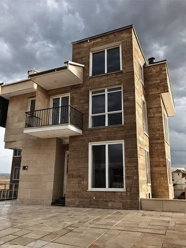 hovnanian,dunes house,two story house,travertine,house with caryatids,greystone,Photography,General,Realistic