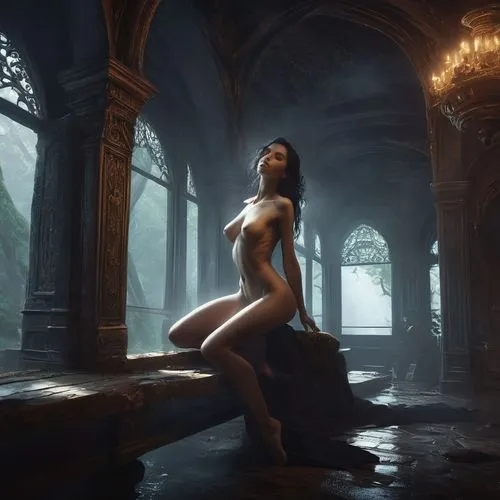 lara,fantasy picture,croft,fantasy art,vampirella,inara,naiad,dreamfall,woman at the well,bathhouse,kneeling,kahlan,woolfe,woman sitting,enrobed,sorceress,cryengine,girl sitting,the enchantress,girl on the stairs,Conceptual Art,Fantasy,Fantasy 11