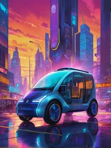 futuristic car,futuristic,tata nano,elektrocar,electric mobility,volkswagen beetlle,microvan,smartcar,electrical car,electric car,city car,e-car,autonomous driving,bmwi3,electric golf cart,electric scooter,electric vehicle,open-plan car,electric driving,futuristic landscape,Illustration,Vector,Vector 07