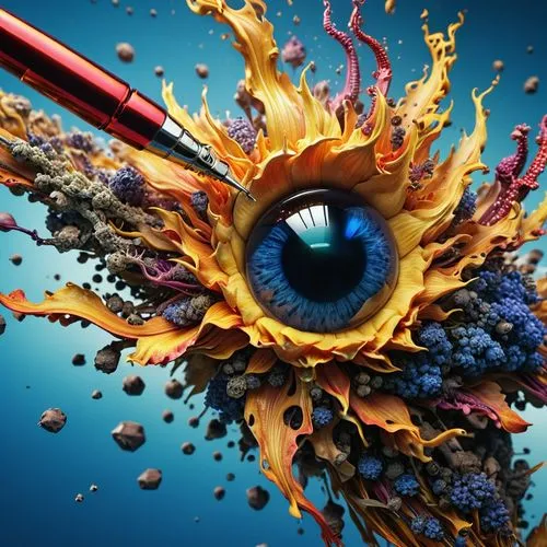 cinema 4d,abstract eye,eye ball,peacock eye,fractals art,eyeball,eye,cosmic eye,photoshop manipulation,digital compositing,ophthalmology,eye cancer,photo manipulation,image manipulation,photoshop school,sci fiction illustration,adobe photoshop,optometry,the blue eye,eyedropper,Photography,General,Realistic