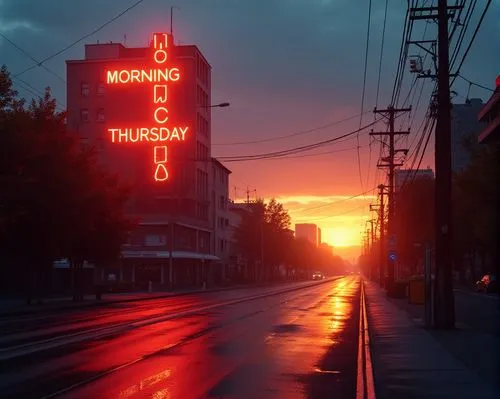 daybreak,early morning,in the morning,neon coffee,dawn,predawn,Photography,General,Realistic