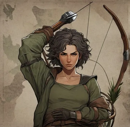 rosita,archer,zira,bow and arrows,nissa,eldena,Conceptual Art,Fantasy,Fantasy 10