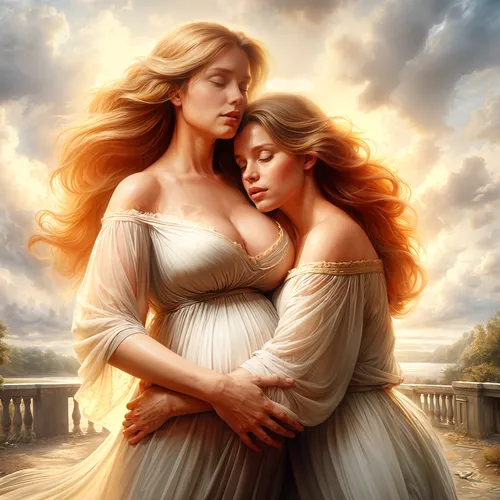 jessamine,ermione,rhinemaidens,frigga,melian,romantic portrait