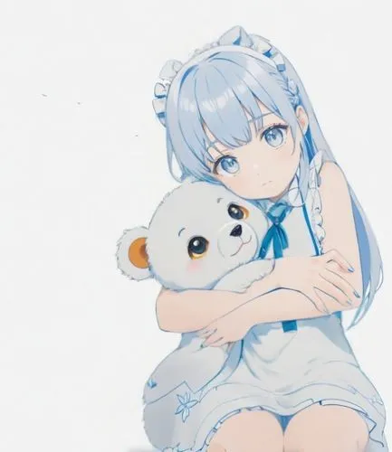 aoba,kuma,siro,puka,tkuma,rem,chieri,winterblueher,plush figure,nagisa,nanami,saiko,kanon,3d teddy,smug,shizuku,stuffed animal,lavenu,arpeggio,kanata