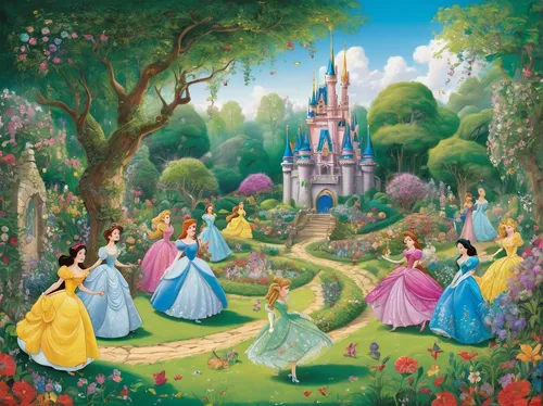 fairy world,children's fairy tale,cinderella,a fairy tale,fairy tale,fantasia,fairy tale castle,fairy village,fairytale,fairytale characters,disneyland park,shanghai disney,the disneyland resort,cinderella's castle,princesses,fairy forest,the little girl's room,fairy tale character,walt disney world,fantasy world,Art,Classical Oil Painting,Classical Oil Painting 39