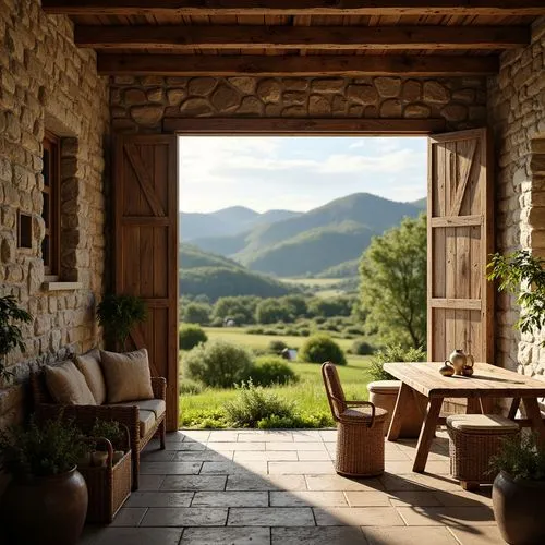 provencal life,agritubel,tuscan,home landscape,amoenus,tuscany,loggia,provencal,umbrian,porch,eastern pyrenees,inglenook,umbria,wooden beams,provence,montalto,front porch,toscane,house in the mountains,patios