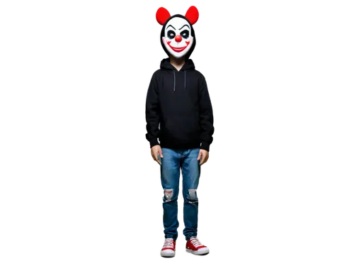 lenderman,derivable,klown,slender,scary clown,clown,sans,3d render,pennywise,edit icon,3d model,creepy clown,mime,ghost background,jeans background,ski mask,yakko,3d figure,horror clown,dressup,Conceptual Art,Sci-Fi,Sci-Fi 25