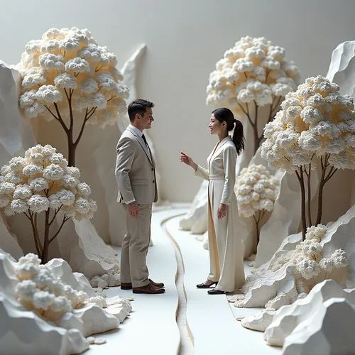 paper art,diorama,jianfeng,3d fantasy,sagmeister,elopement,Unique,Paper Cuts,Paper Cuts 04