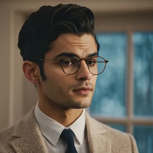 silver framed glasses,matteo,hasan,natekar,marcel,professor,Photography,General,Cinematic